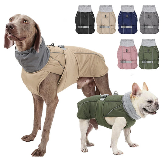 Elegant Premium Insulated Dog Jacket | Luxury Pet Outerwear